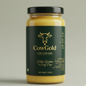 cowgold pure cow ghee 1kg – 100% natural & premium quality