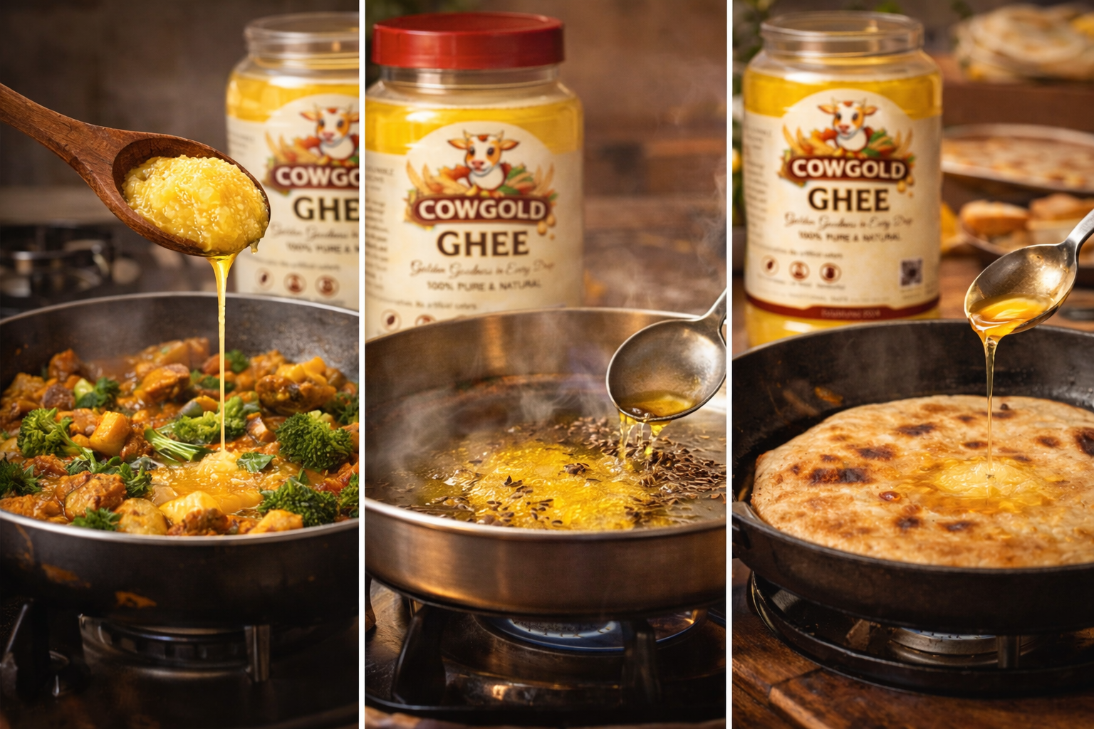 cowgold pure cow ghee 500gm – 100% natural & premium quality