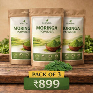 morizen moringa powder pack of 3 – 100% natural