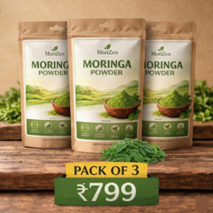 Home morizen moringa powder pack of 3 – 100% natural